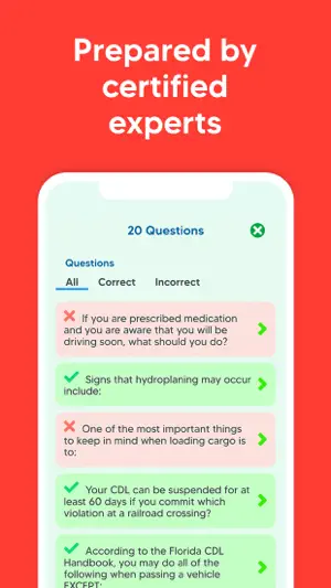 CDL Prep - Practice Test 2026 screenshot 6