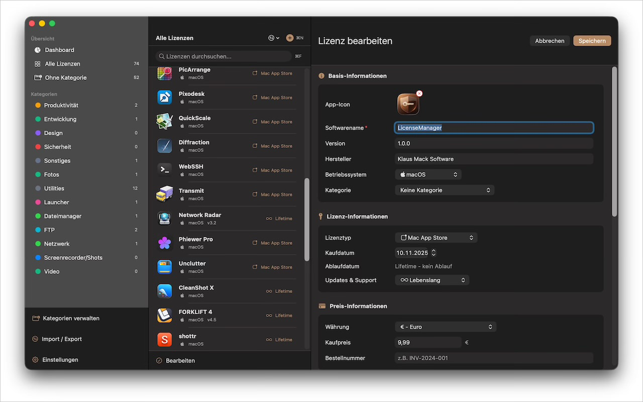 LicenseManagerPro screenshot 12