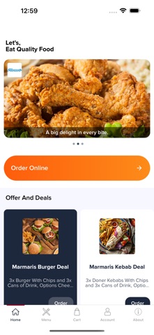 Marmaris Kebab & Pizza Online screenshot