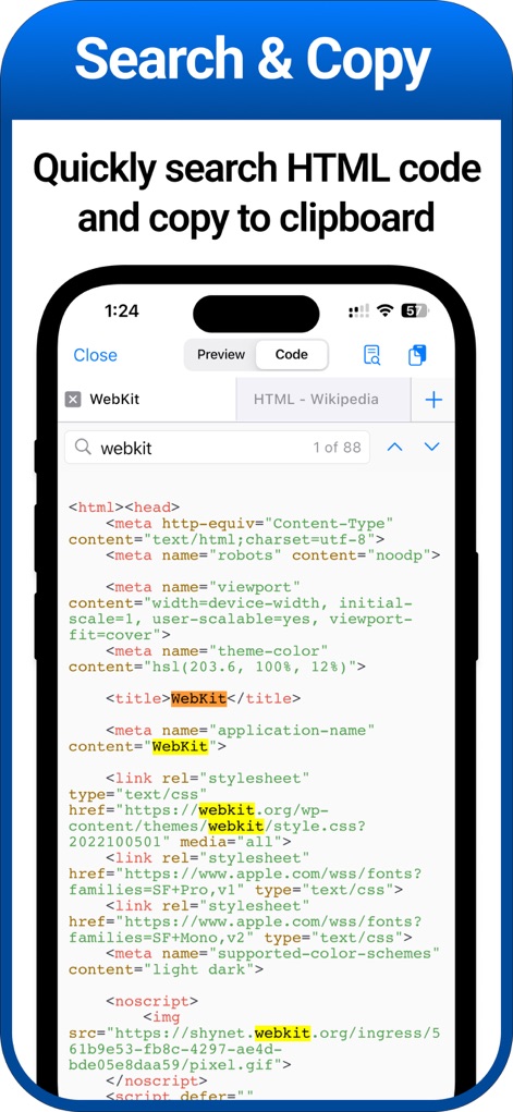 HTML Viewer: View Source - Developer Tools App | MWM
