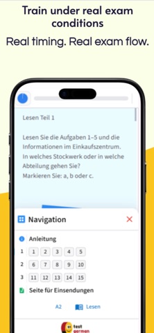 TestGerman: Goethe telc Prep Screenshot 7 of 9