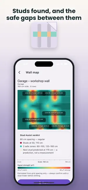 MetalHunt: Wall Scan & Studs screenshot 1