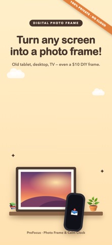 ProFocus: Photo Frame & Clock Screenshot 1 of 7