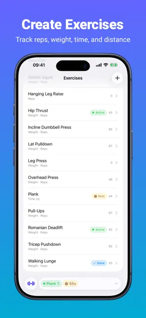 Lift Logger: Workout Tracker screenshot 1