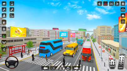 City Coach 3d Bus Driver Game Screenshot