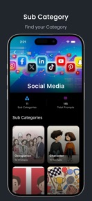 Promptfy: AI Prompts Community screenshot