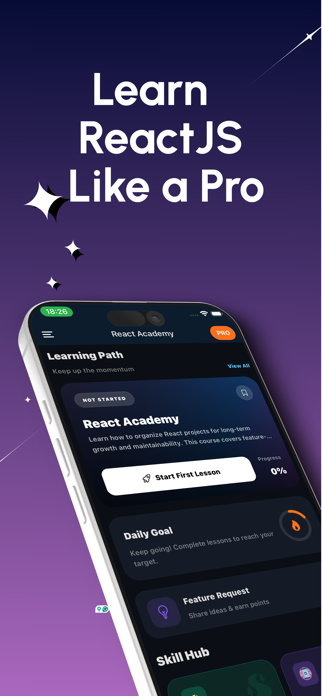 Learn React: Build Apps Screenshot 1 of 7