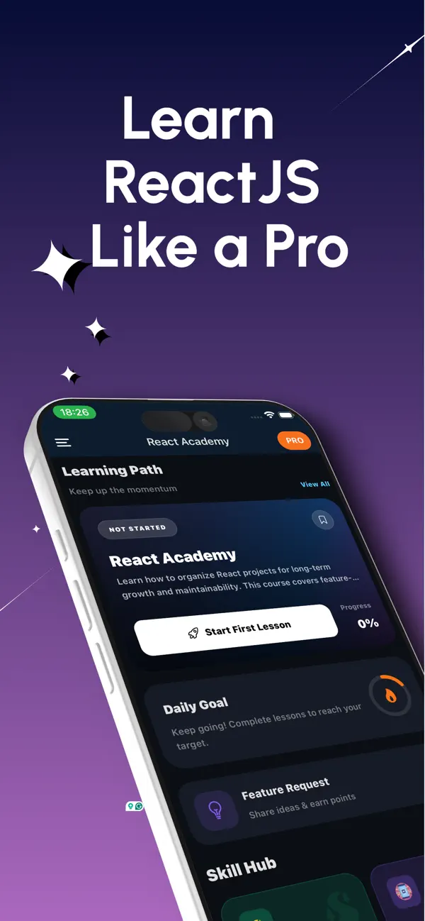 #1. Learn React - CoddyKit (iOS) Podle: MEHMET CANKER (TR)