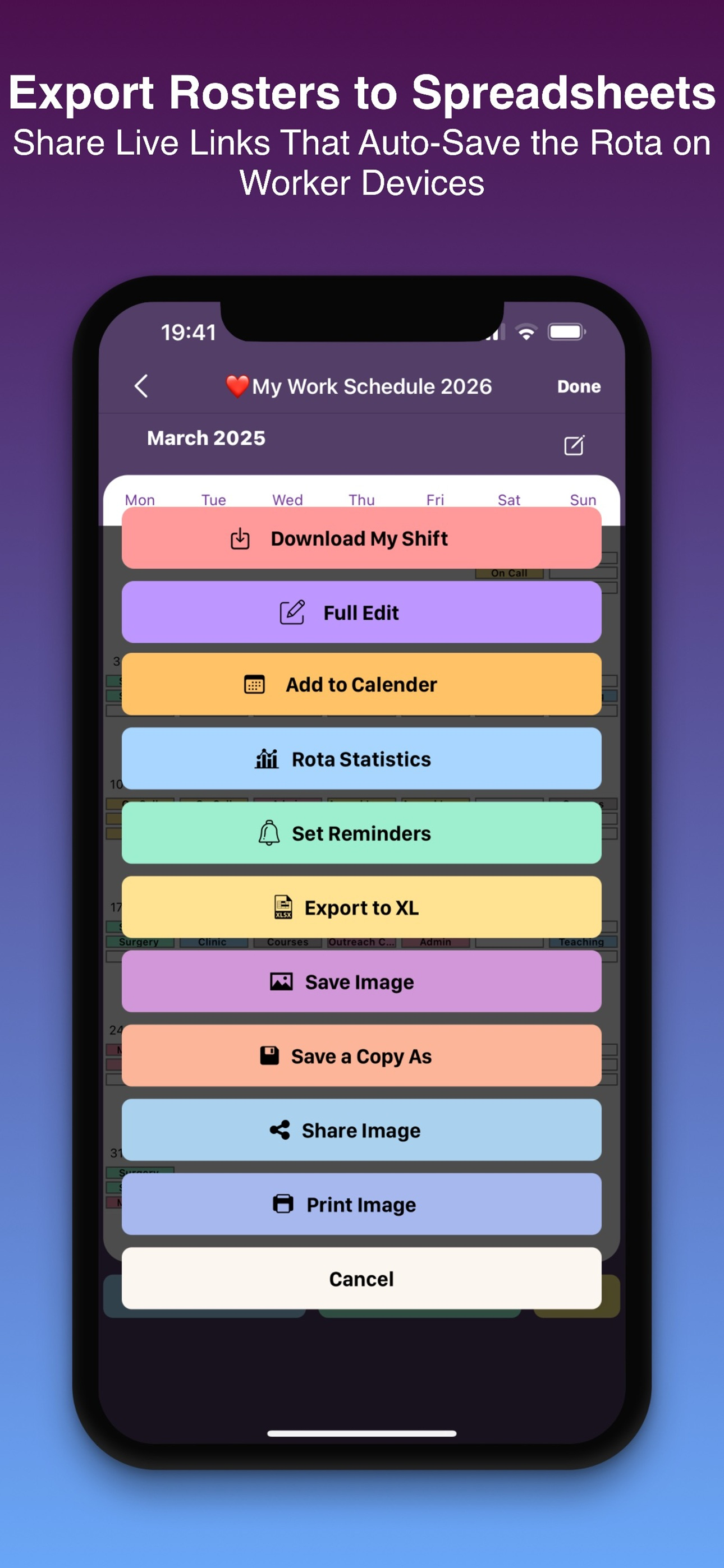 Simple Rota Maker