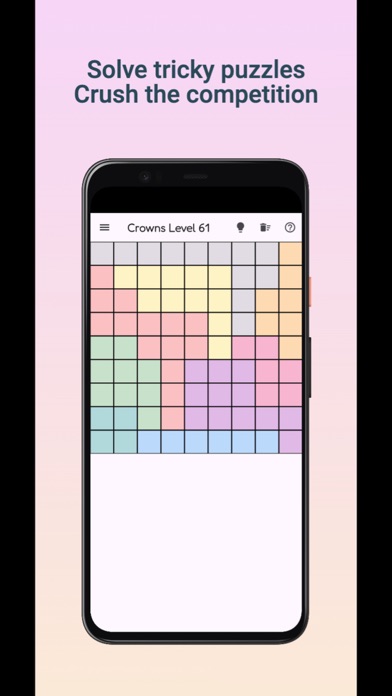 Crowns Logic Game Screenshot