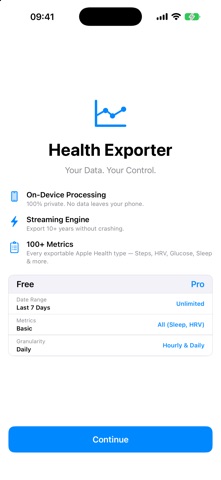 Health Exporter: CSV Backup Screenshot 5 of 5