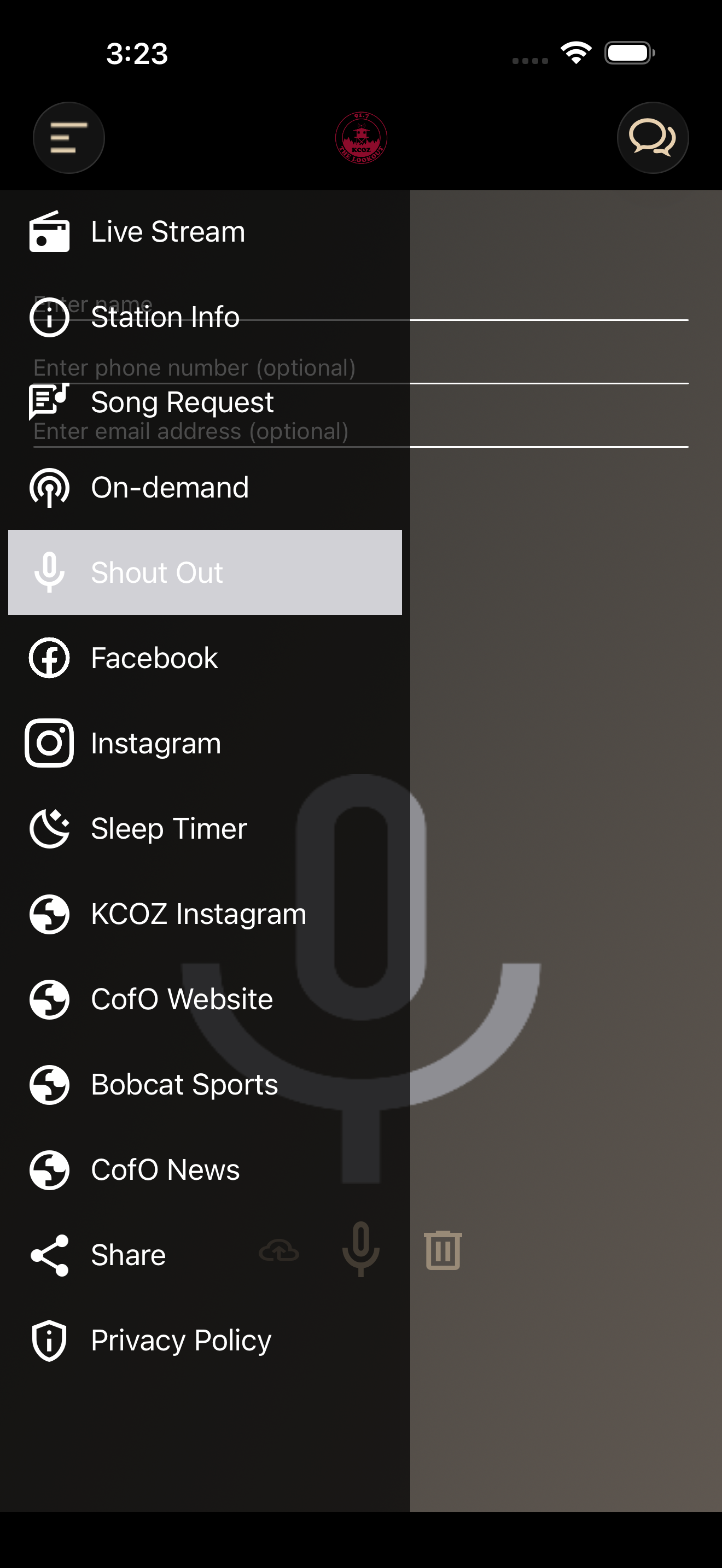 KCOZ Radio screenshot 10