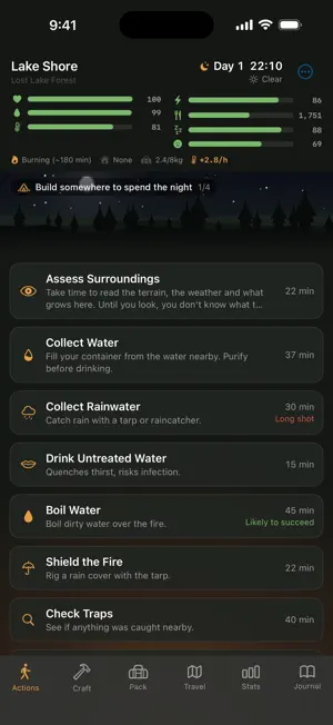 Wilds Survivor: Survival Sim screenshot 4
