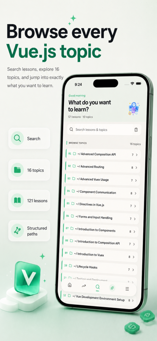 Learn Vue.js & JavaScript Screenshot 10 of 10