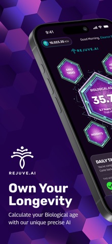 Rejuve.AI Longevity Screenshot 1 of 6
