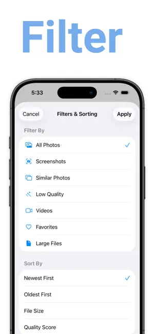 Camera Roll Cleaner - Swipy screenshot 3