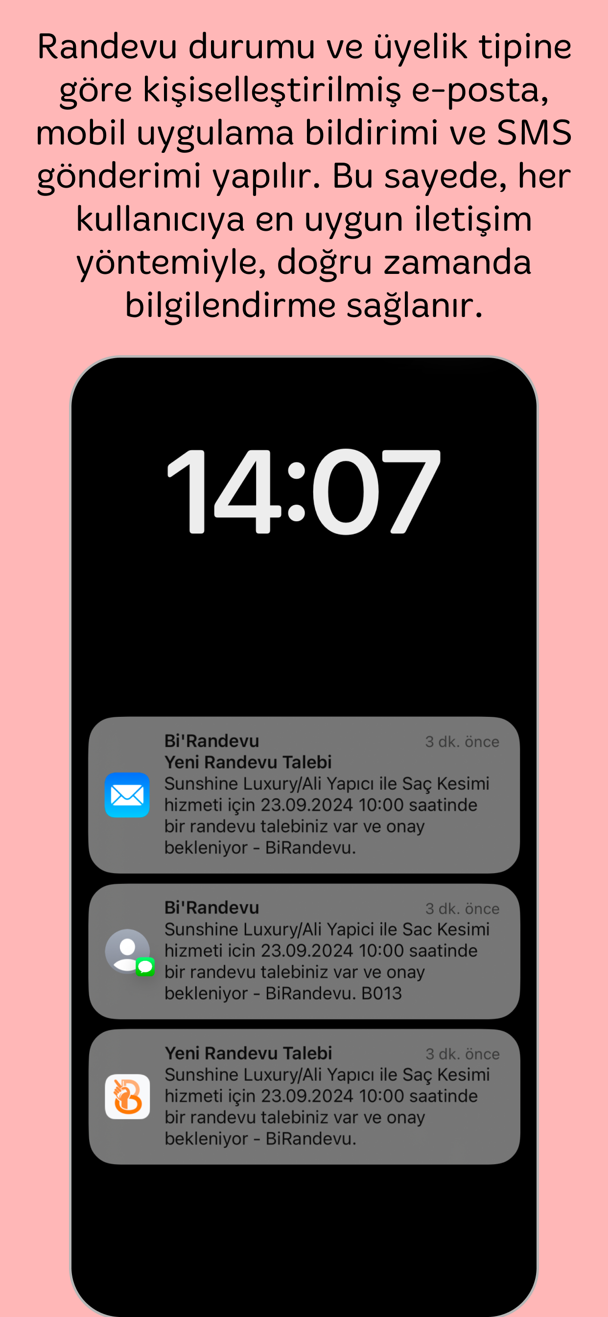 Randevu Yönetimi - BiRandevu screenshot 4
