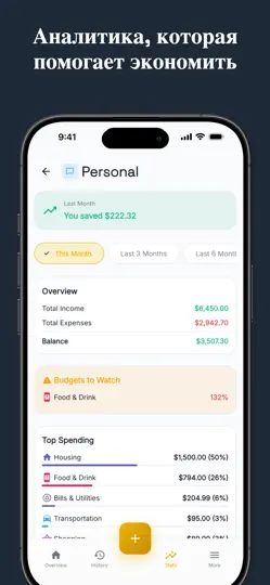 Скриншот SBudget: Бюджет и Расходы на iPhone 5