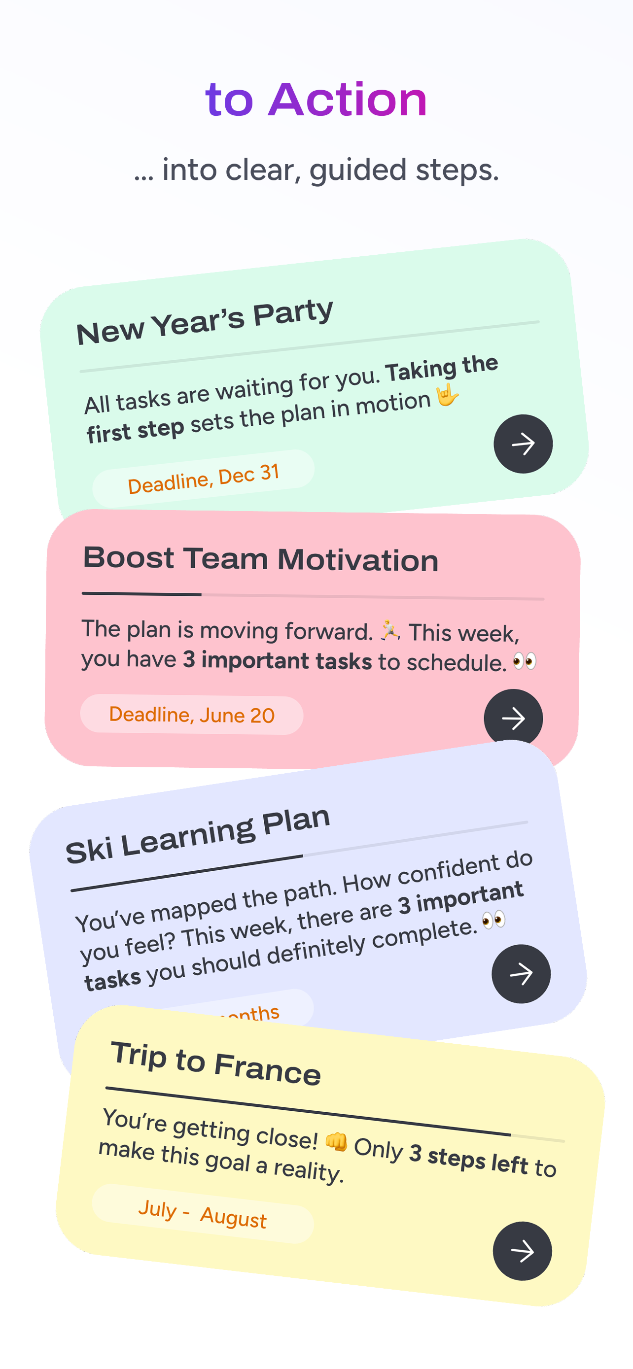 Unlock: AI Action&Goal Planner screenshot 2