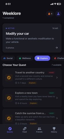 Weeklore Screenshot 3 of 3