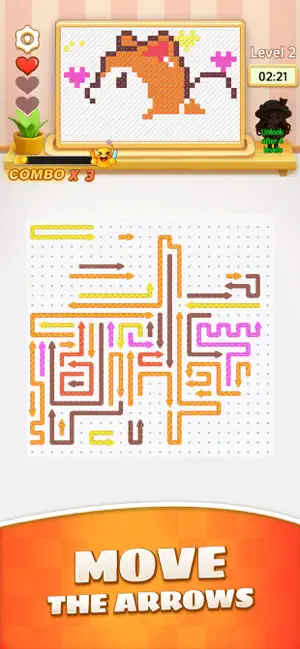 Yarn Maze: Arrow Escape screenshot 1