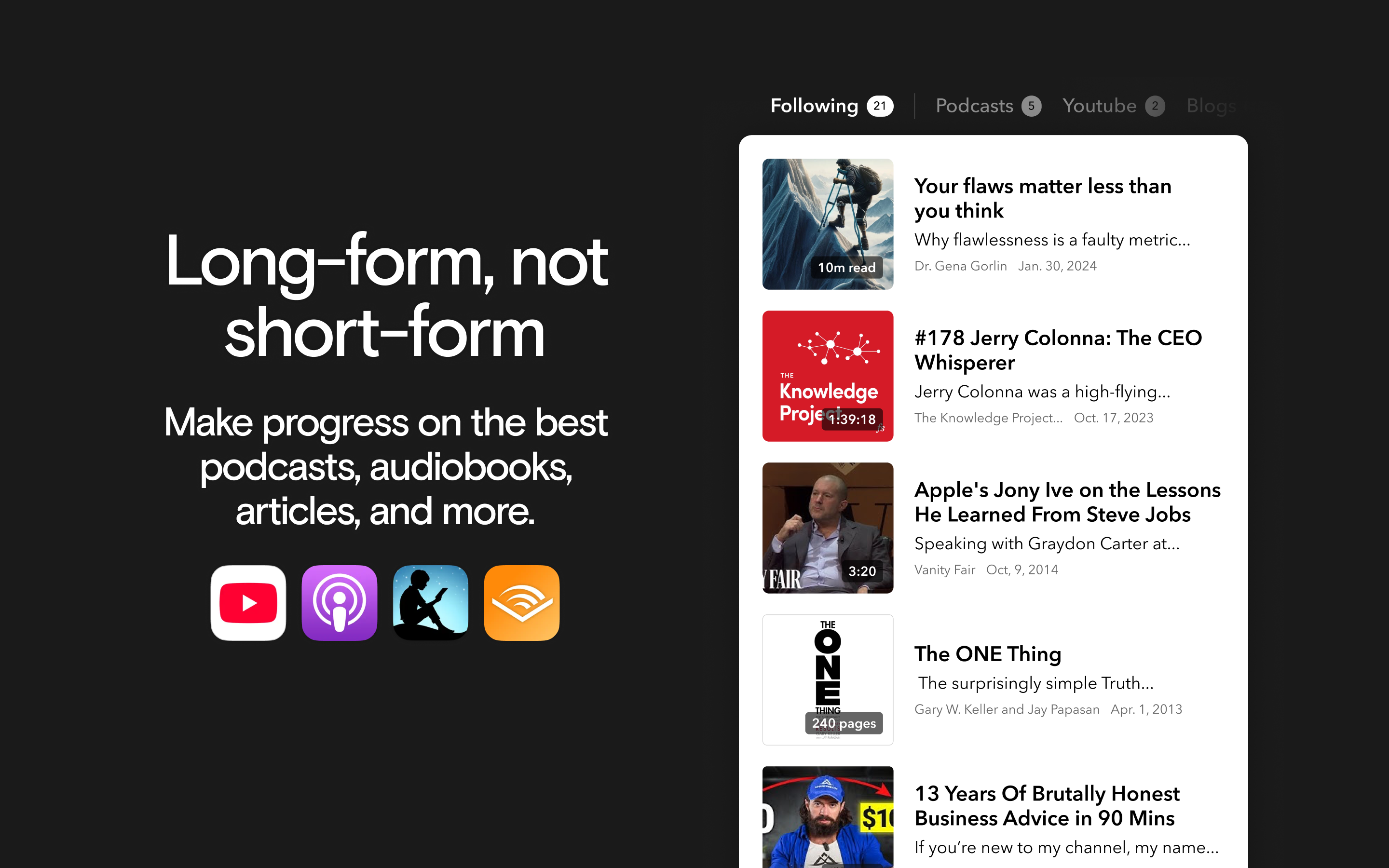 Thoughtful: Design Your Feeds