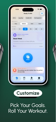 RepRoll screenshot