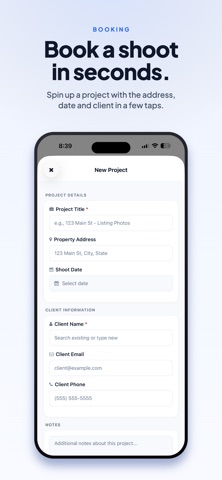 PhotoCRM — Photography CRM screenshot