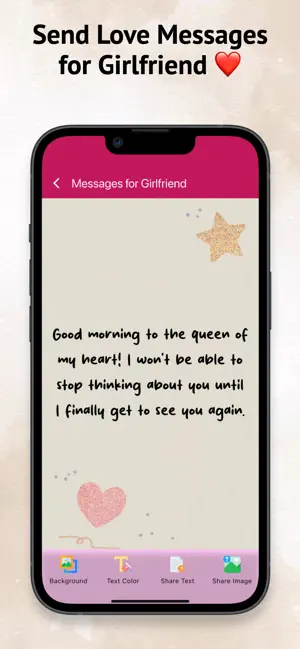 Love Messages Girlfriend screenshot 1