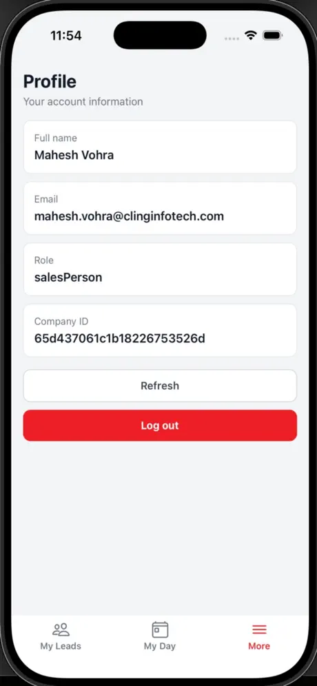 Cling Sales‑App screenshot 6