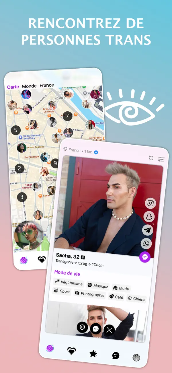 Screenshot #2 pour TRANSLOVE - Rencontres Trans