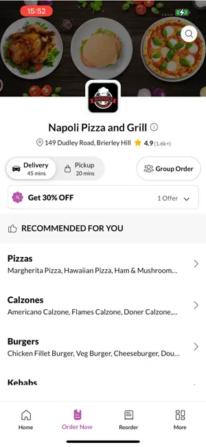 Napoli Pizza and Grill screenshot 2