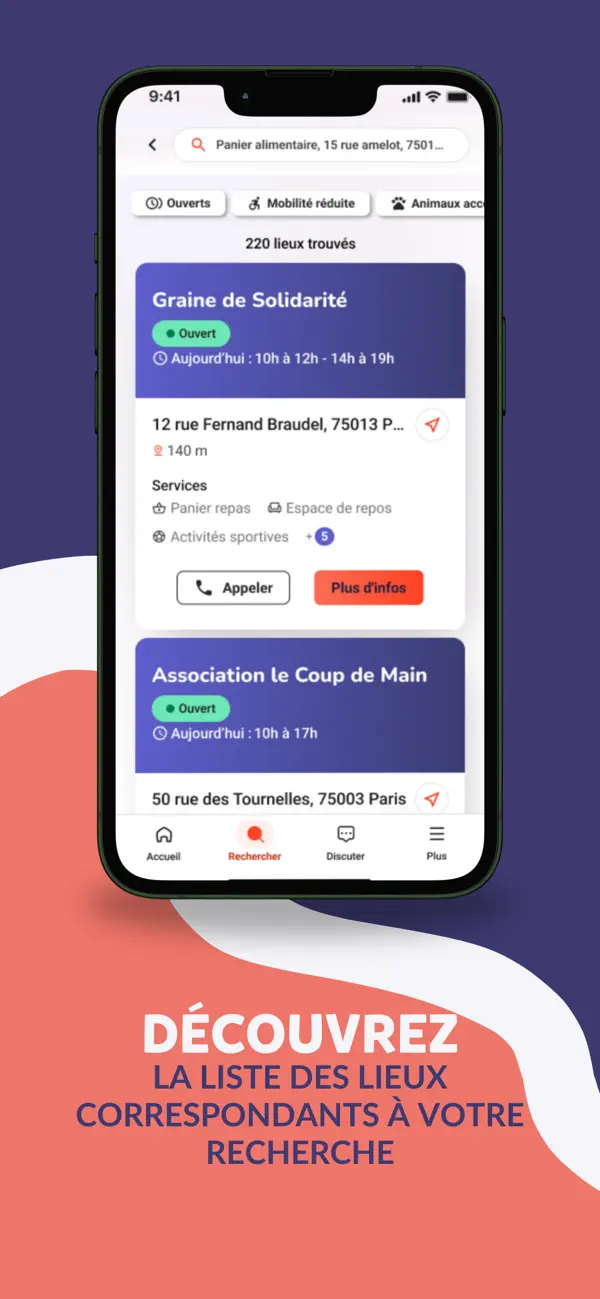 Screenshot #3 pour Soliguide