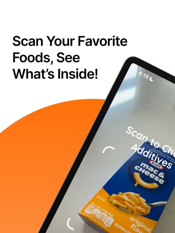 Food Scanner: Additive Checker iPad screenshot
