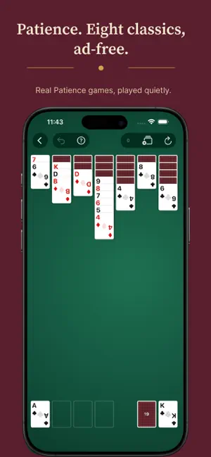 Abendpatience screenshot 1