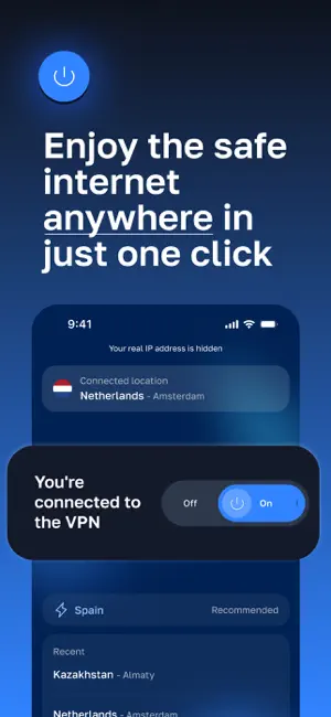 BlancVPN screenshot 1