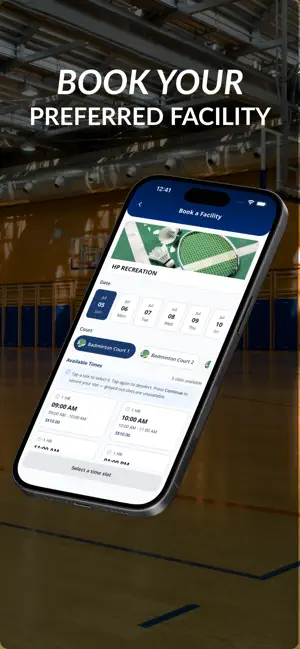 HP Singapore Recreation Club screenshot 3