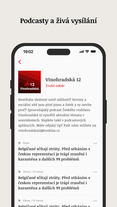 iROZHLAS Screenshot