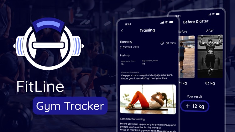 FitLine - Gym Tracker