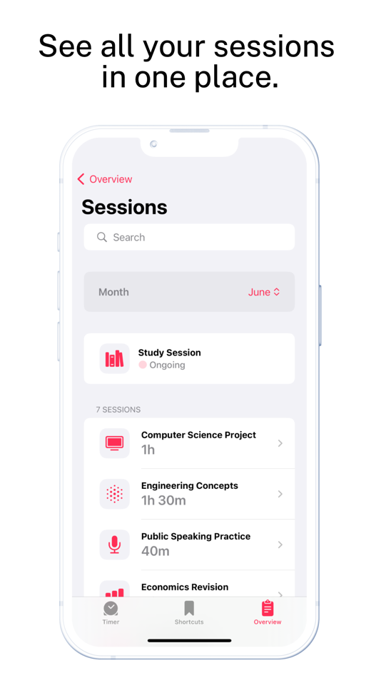 #6. Timella: Study & Work Timer (iOS) 由: Jordan Andrade Carlota