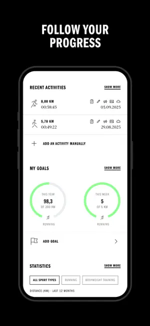 adidas Running: Run tracker iPhone screenshot 3