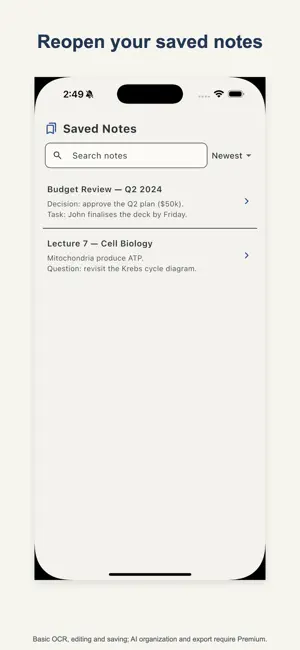HandNote: Handwriting OCR screenshot 4