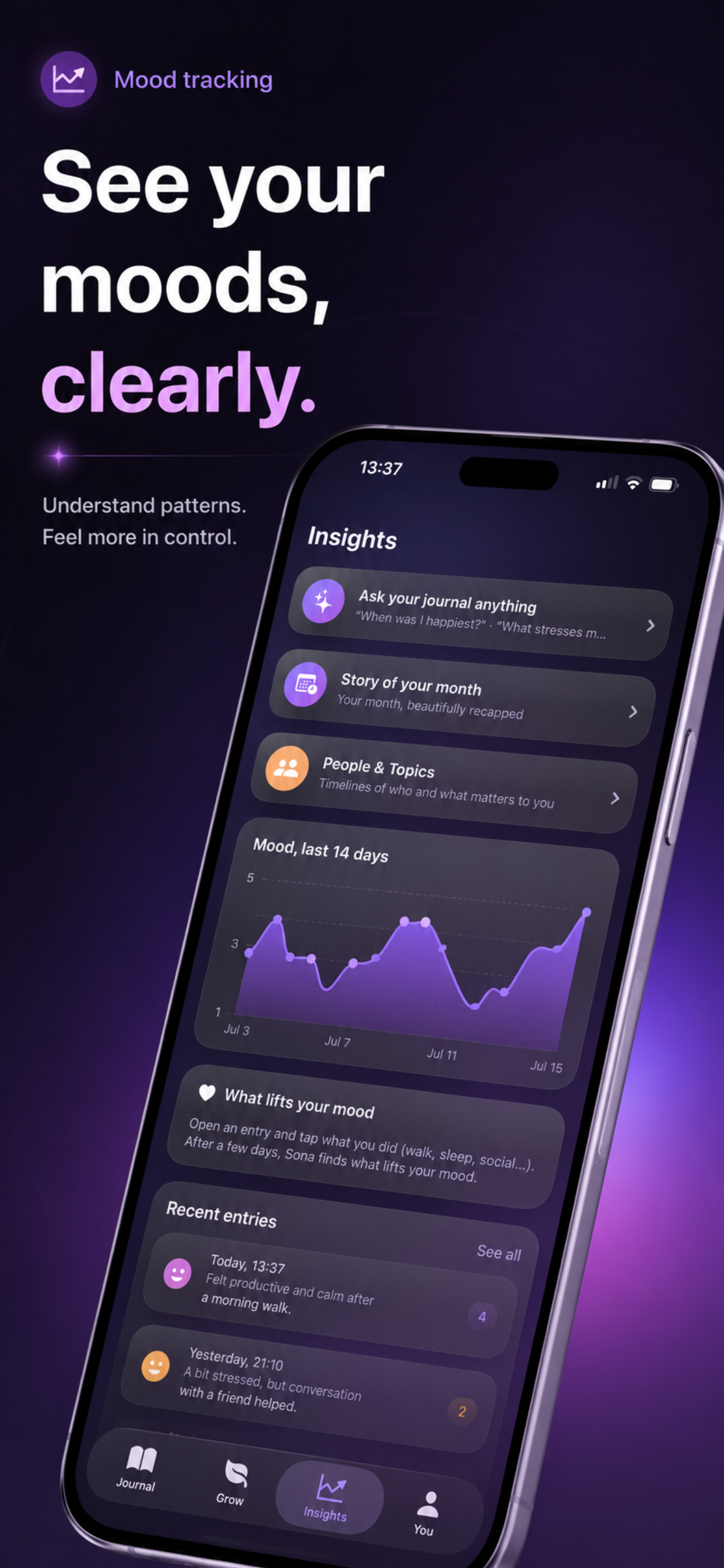 Sona: Voice Journal & Diary screenshot 4