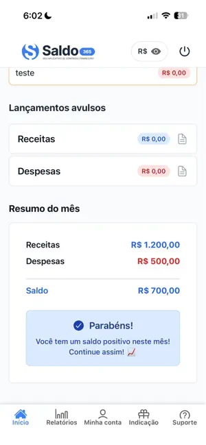 Saldo 365 screenshot 3