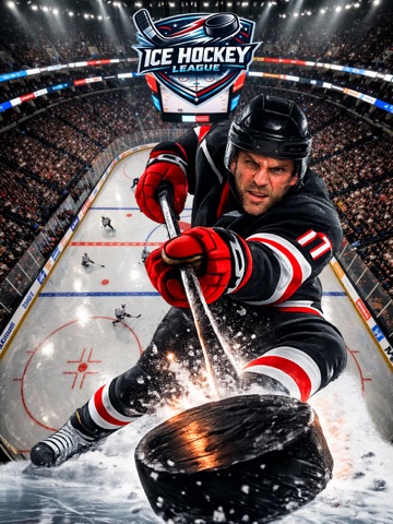 Ice Hockey Sports Games iPad screenshot