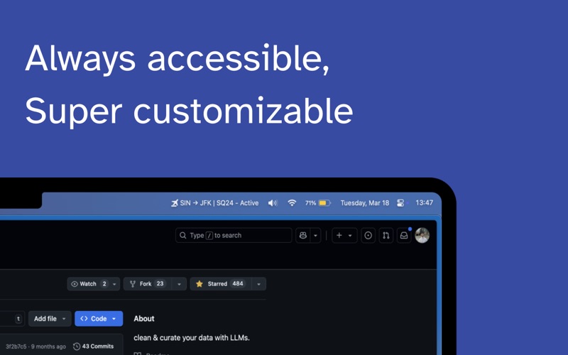 FlightBar screenshot
