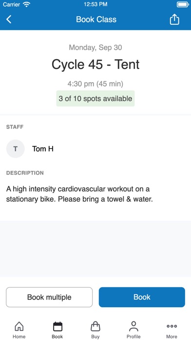 Royal Fitness Screenshot