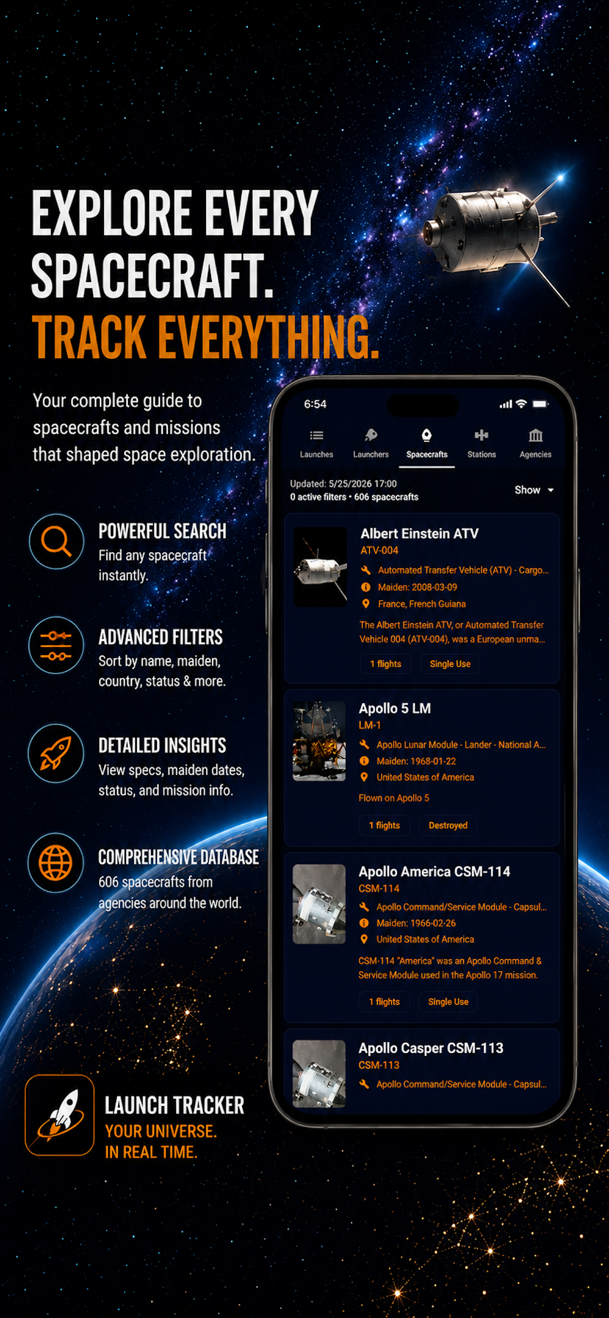SpaceLaunch Tracker
