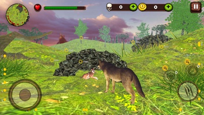 Wolf Simulator Animal Life 3D Screenshot