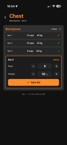 My Workout Diary Screenshot 5 of 5